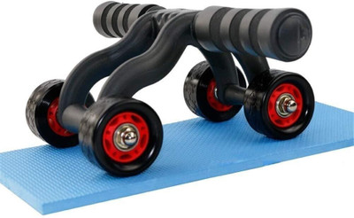ResiFit Abdominal Workout Fitness Exercise Equipment Roller Ab Exerciser(Multicolor)