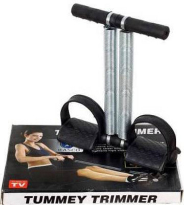 KBCCRAZY Tummy Trimmer - Double Spring Weight Loss Women & Men Trimmer TT 2. Ab Exerciser(Black)
