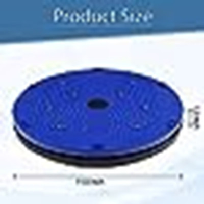 KBCCRAZY Tummy Twister Exercise Machine Magnet Balanc Rotat Board Waist Twisting Disc48 Ab Exerciser(Multicolor)