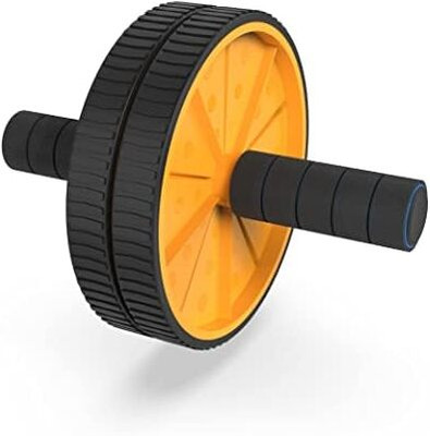 Flere Professional Home Gym Ab Roller Indoor Ab Wheel for Abs With Knee Pad Ab Exerciser(Multicolor)