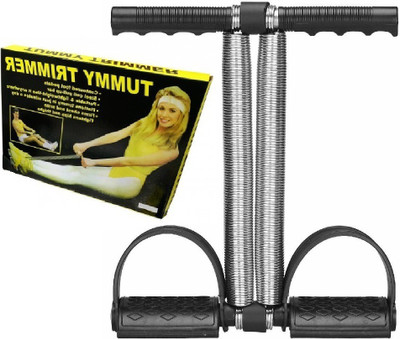 VHOMZ Tummy Trimmer_98 Ab Exerciser(Black, Silver)