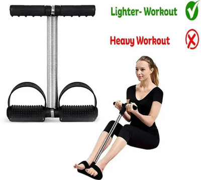 Shopeleven Uni Spring Tummy Trimmer- Multipurpose Fitness ,Ab Exerciser XS-10 for home, Gym Ab Exerciser(Black)