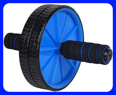 zxxxt New Double Wheel Ab Exercise Roller Ab Exerciser(Multicolor)