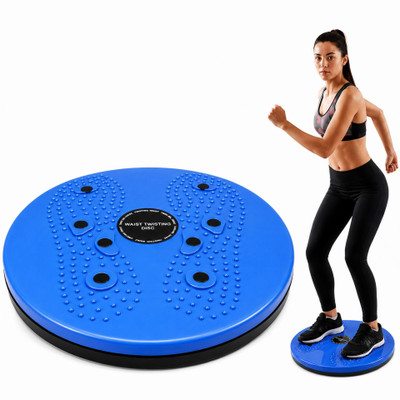 Shopeleven Twisting Waist Disc, Body Shaping Twisting Waist Machine Ab Exerciser(Blue)