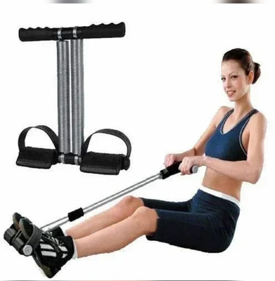 Owlix Double Spring Tummy Trimmer for Workout, Gain Biceps & Triceps, Fat Remover Ab Exerciser(Black)