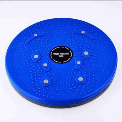 DHEER 5 in 1 tummy twister Waist Disc Acupressure With Magnets Reflexology Ab Exerciser(Blue)