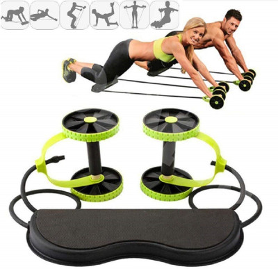 GJSHOP Revolex Xtreme Thin Waist Fitness Workout Training Equipment Gym Excise Machine Ab Exerciser(Black)