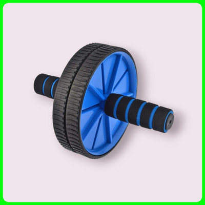 zxxxt Fitness AB Wheel / AB Roller Dual Wheel Core Trainer_925 Ab Exerciser(Blue)