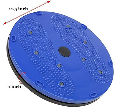 HOUSE OF COMMON Fitness Tummy Twister cum Acupressure Ab Exerciser(Blue)
