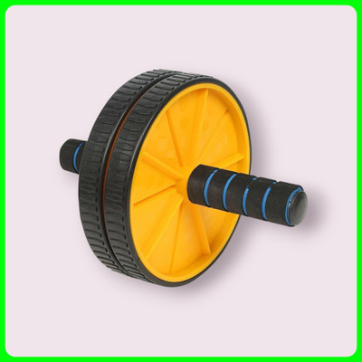 zxxxt Fitness AB Wheel / AB Roller Dual Wheel Core Trainer_913 Ab Exerciser(Multicolor)