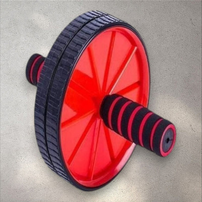 zxxxt Fitness AB Wheel / AB Roller Dual Wheel Core Trainer_290 Ab Exerciser(Red)