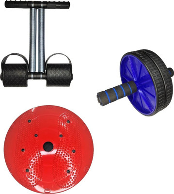 aavomaa tummy trimmer, twister, wheel Ab Exerciser(Multicolor)