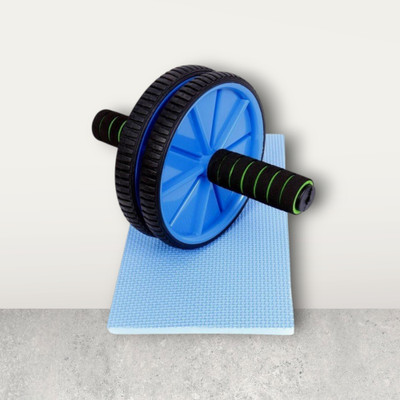 zxxxt Fitness AB Wheel / AB Roller Dual Wheel Core Trainer_447 Ab Exerciser(Blue)