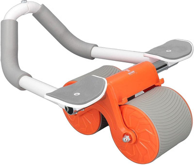 Quinergys Abs Roller Wheel with Knee Pads-Multicolor Ab Exerciser(Multicolor)