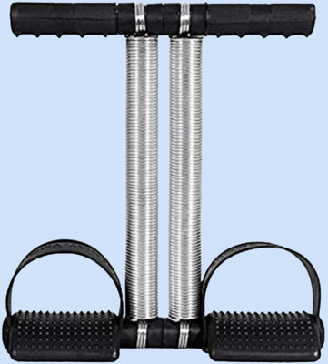 Gyanvi Tummy Trimmer_163 Ab Exerciser(Black, Silver)