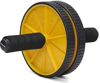 Regal Fits Home Gym Ab Roller Wheel | Strong Core Trainer for Abs & Back Ab Exerciser(Yellow)