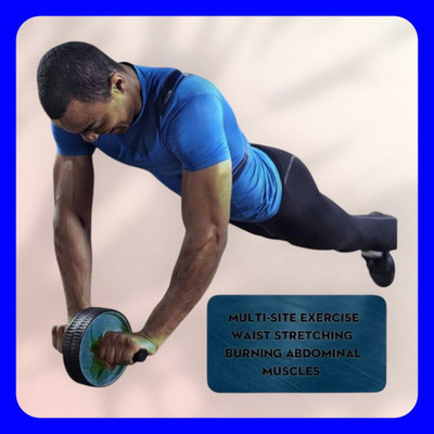 zxxxt Fitness Ab Roller_514 Ab Exerciser(Multicolor)