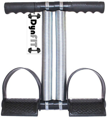 HOUSE OF COMMON Double spring tummy trimmer ab exerciser suitable for men and women Ab Exerciser(Black)