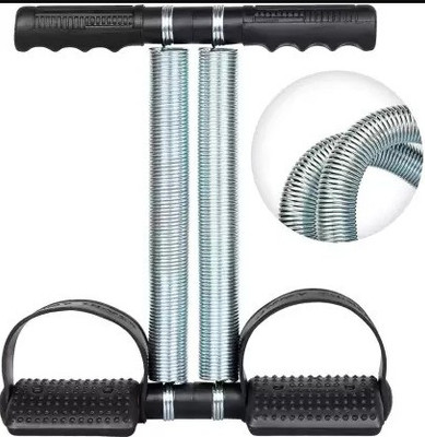 HACKERX Double Spring Waist Trimmer for Core AB Training (Unisex) Ab Exerciser(Black)