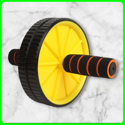 zxxxt Fitness AB Wheel / AB Roller Dual Wheel Core Trainer_733 Ab Exerciser(Multicolor)