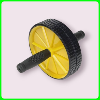zxxxt Fitness AB Wheel / AB Roller Dual Wheel Core Trainer_938 Ab Exerciser(Multicolor)