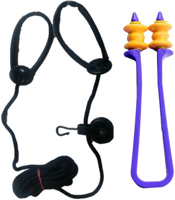 Navyamall acupressure Shoulder Hand pully For physiotherapy Ab Exerciser(Black)