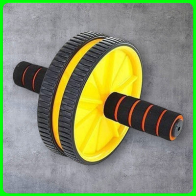 Modkart Fitness AB Wheel / AB Roller Dual Wheel Core Trainer_611 Ab Exerciser(Multicolor)