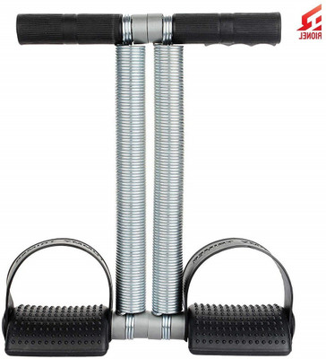 Gyanvi Tummy Trimmer_179 Ab Exerciser(Black, Silver)