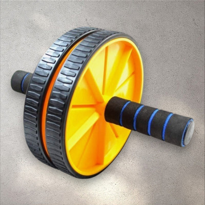 zxxxt Fitness AB Wheel / AB Roller Dual Wheel Core Trainer_293 Ab Exerciser(Multicolor)