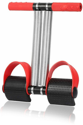 ALEXHUBS Tummy Trimmer Double Spring Exerciser RED BLACK Ab Exerciser(Multicolor)
