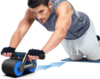 Dherik Tradworld Abdominal Abs Exercise Roller Elbow Support - Core Strength Training Wheel Ab Exerciser(Multicolor)