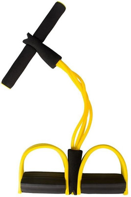 EBM Multifunction Pull Reducer Resistance Training Band Full Body Fitness Exerciser Ab Exerciser(Yellow)