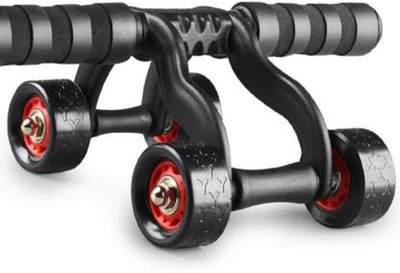Tribulation Portable Trainer (Ab Roller & Push Up Bar) Ab Exerciser(Black, Green)
