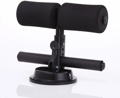 Vastarpara Double Leg Sit-ups and Push-ups Assistant Device Ab Exerciser Sit-up Bar [Black1] Ab Exerciser(Black)