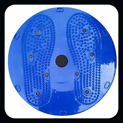 aavomaa Tummy Twister Abdominal Trimmer Acupressure Magnetic Disk for Home Gym Ab Exerciser(Blue)
