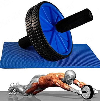 DSMARKET Tummy Twister - Multipurpose Fitness Equipment Ab Exerciser (Black, Blue) Ab Exerciser(Black)