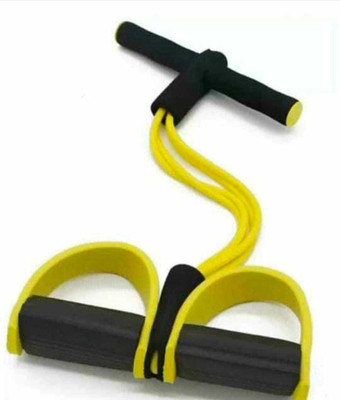Guruji Tummy Trimmer Ab Exerciser Elastic Resistance Band for Waist, Arm, and Yoga Ab Exerciser(Multicolor)
