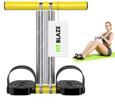 Fit Blaze Double spring tummy trimmer ab exerciser and leg exerciser for men and women Ab Exerciser(Black)