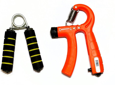gamers hub Hand Strengthener Combo OF Two Red and Black Ab Exerciser(Black, Red)