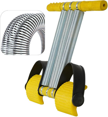 CARDIORAMA Triple Spring Tummy Trimmer Ab Exerciser Body Toner Gym Equipment for Men &Women Ab Exerciser(Yellow)
