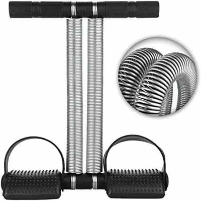 gamers hub New Tummy Trimmer Double Spring for Men & Women, Body tonner Ab Exerciser(Black)