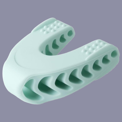VOIISH Facial Fitness Tool Jawline Exerciser for Men & Women to Tone & Strengthen Ab Exerciser(Green)