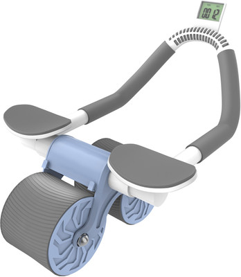 Lifelong LLAR02 Ab Roller With Timer | Abdominal Exercise Fitness For Men & Women Ab Exerciser (Blue) For Rs. 1299 @ 78 %