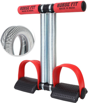 HORSE FIT Double Spring Tummy Trimmer For Fat Burn & Weight loss For Men & Women Exercise Ab Exerciser(Multicolor)