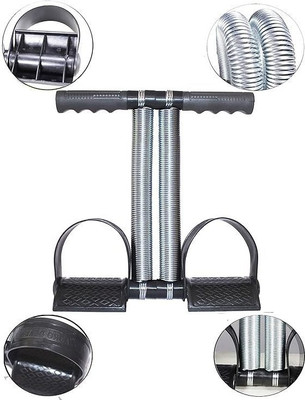 AbhiCart Tummy Trimmer_214 Ab Exerciser(Black)