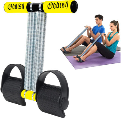 Oddish Tummy Trimmer 12 Inch Double Spring Premium Quality For Man And Women Ab Exerciser (Yellow, Black) For Rs. 261 @ 80% off