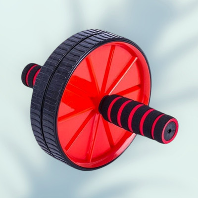 zxxxt Fitness AB Wheel / AB Roller Dual Wheel Core Trainer_572 Ab Exerciser(Red)