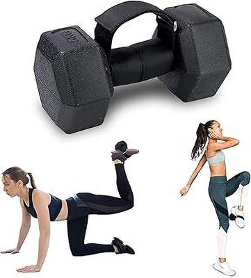 YANSI Adjustable Weight Dumbbell Ankle Strap Weight Lifting Workout Straps Ab Exerciser(Multicolor)