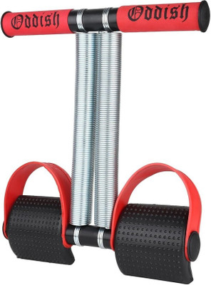 Oddish Double Spring Tummy Trimmer-Waist Trimmer-Body Toner Ab Exerciser Ab Exerciser(Silver)