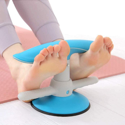 Deoxys Sit-up aids, Suction-Cup Portable sit-ups, Equipment Abdomen, Abdominal Machine, Ab Exerciser(Multicolor)